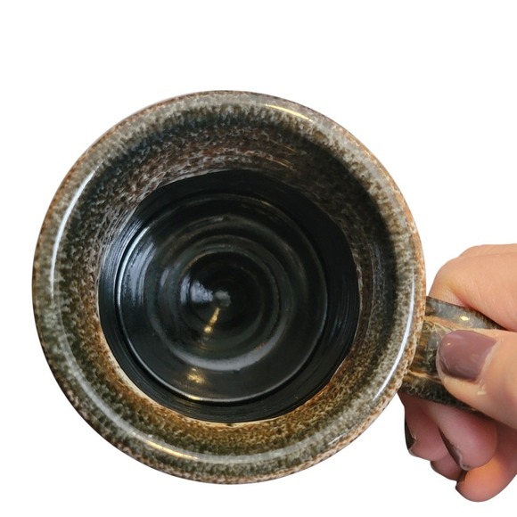 Deneen Pottery Mug Monk's Bread by Trappist Monks Abbey of the Genesee 2012 Hand - Picture 3 of 5